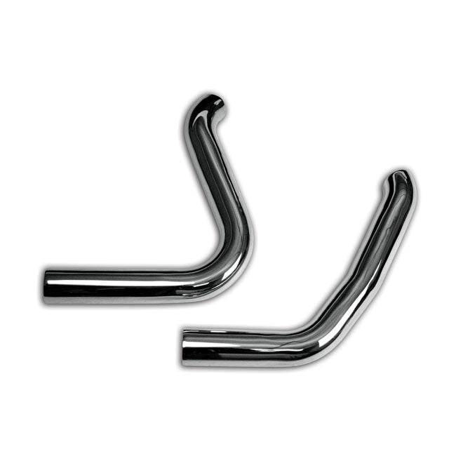 Paughco, Front & rear heatshield set. Chrome HEADPIPES Paughco