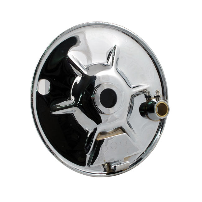 Rear Mechanical Brake Backing Plate, Chrome Brake Drums Backing Plates Mcs