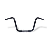 1 1/4" Buffalo Apehangers, 12" High Black Handlebars Mcs