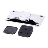 License Plate Bracket, Pyramid. Chrome License Plate Brackets Mcs