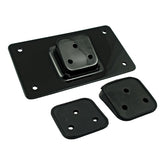 License Plate Bracket, Flat. Black License Plate Brackets Mcs