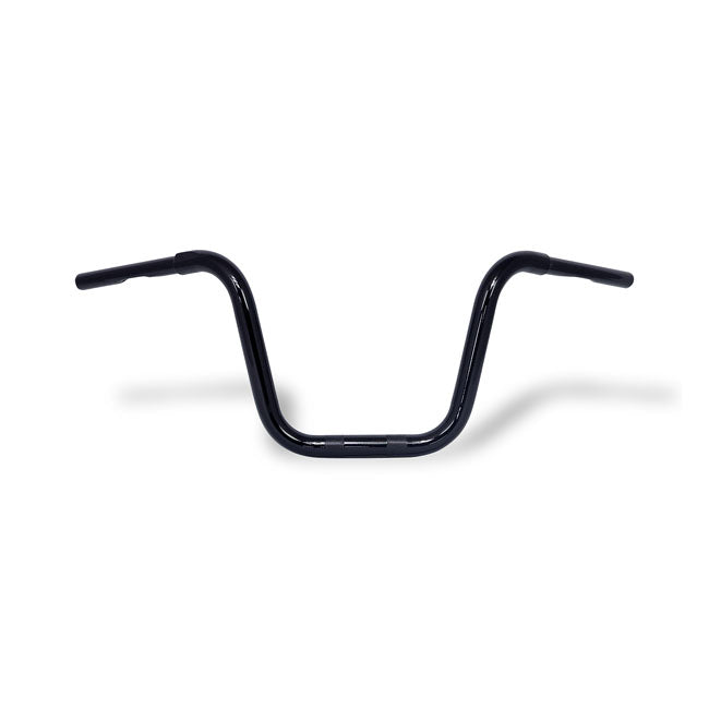 1 1/4" Late Dyna Wide Glide Oem Style Handlebar. Black Handlebars Mcs