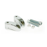 Shortened Turn Signal Mount Kit. Front, Chrome Turn Signals Mounts Mcs