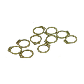 Retaining Rings, Front Footpeg Mount Retaining Rings Mcs