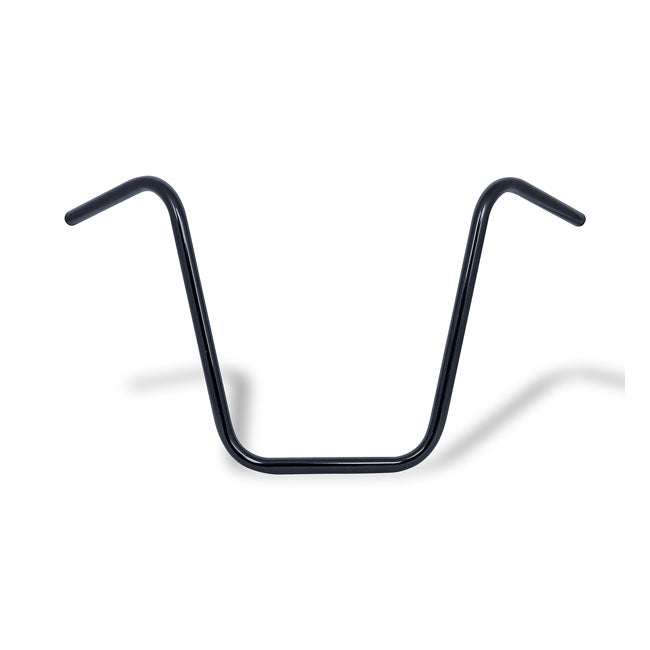 Apehanger Handlebar, 18" Rise, 1" Black Handlebars Mcs