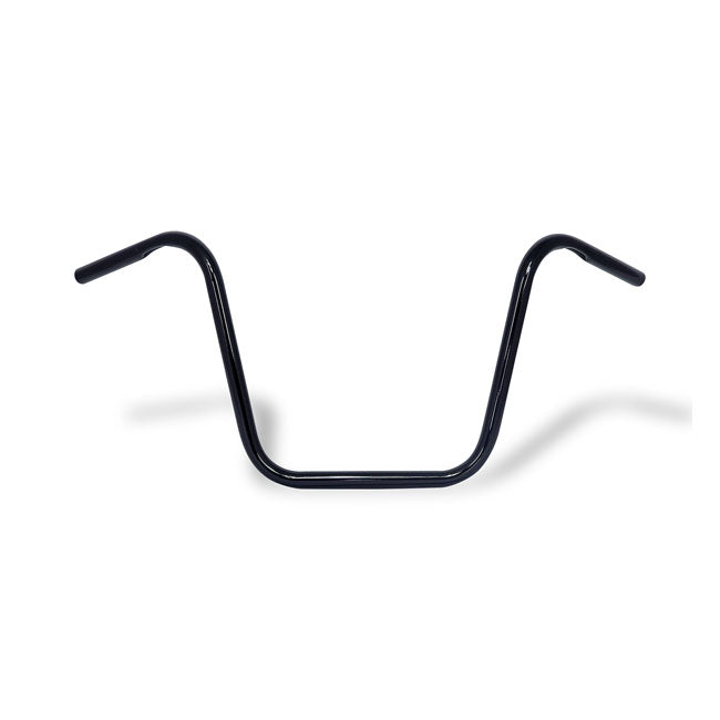 Apehanger Handlebar, 14" Rise, 1" Black Handlebars Mcs