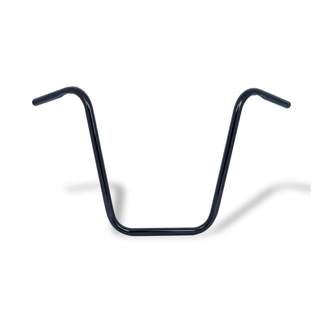 Apehanger Handlebar, 18" Rise, 1" Black Handlebars Mcs