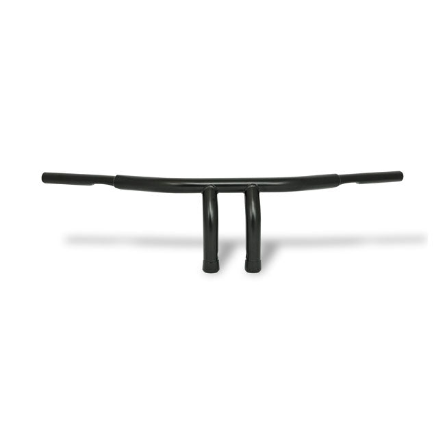 Fat 1 1/4" Tiller Bar, 6" Rise, Black Handlebars Mcs