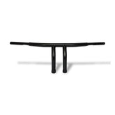 Fat 1 1/4" Tiller Bar, 8" Rise, Black Handlebars Mcs