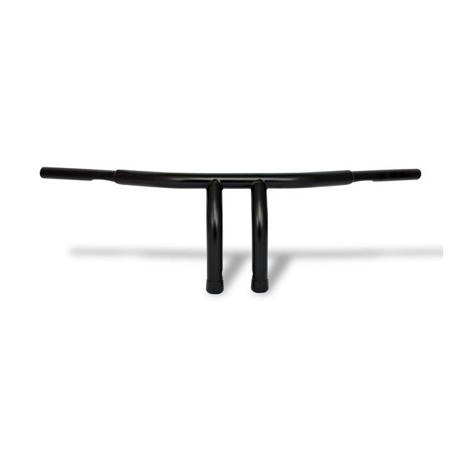 Fat 1 1/4" Tiller Bar, 8" Rise, Black Handlebars Mcs