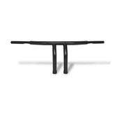 Fat 1 1/4" Tiller Bar, 10" Rise, Black Handlebars Mcs