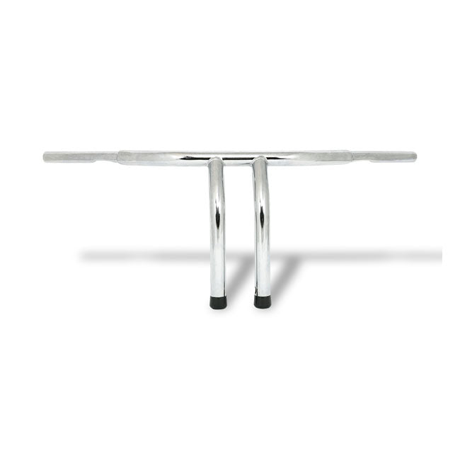Fat 1 1/4" Tiller Bar, 12" Rise, Chrome Handlebars Mcs