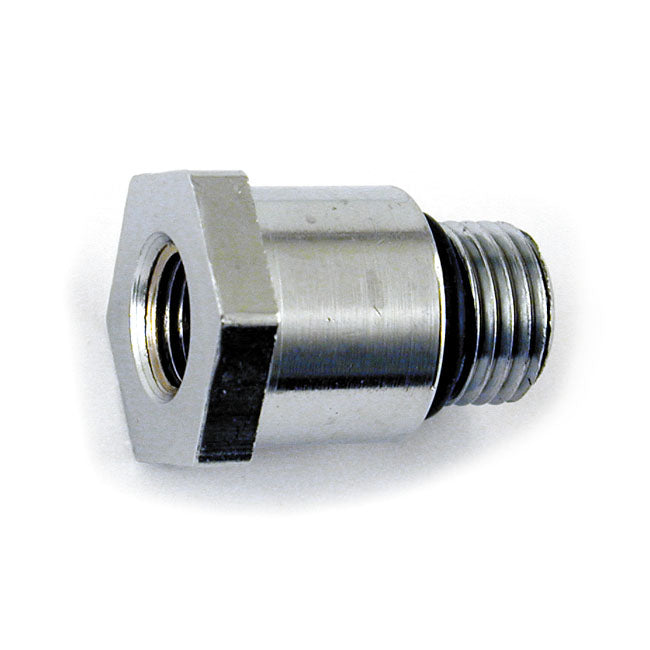 1/2 20 Oil Gauge Fitting To Crankcase. Stainless Oil Pressure Gauges Mcs