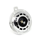 Teragon Custom Round Horn. 4"/100 Mm. Chrome Horns Mcs
