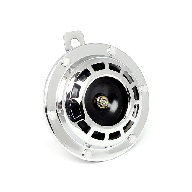 Teragon Custom Round Horn. 4"/100 Mm. Chrome Horns Mcs