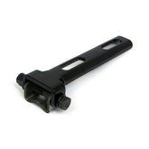 Universal Solo Seat Hinge, Square Mount, Weld On. Black Seats Brackets Mcs