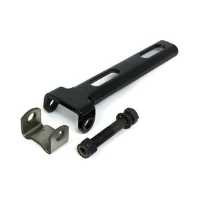 Universal Solo Seat Hinge, Square Mount, Weld On. Black Seats Brackets Mcs