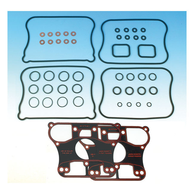 James, rocker cover gasket kit. Evo XL ROCKER COVER GASKET SETS James Gaskets