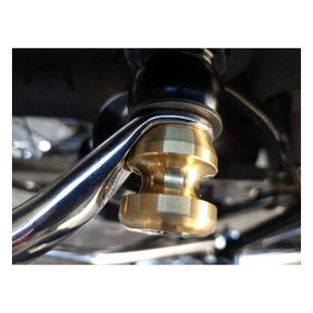 Motone, The Capstan! Bungee Hook Attachment. Brass Touring Luggage Motone