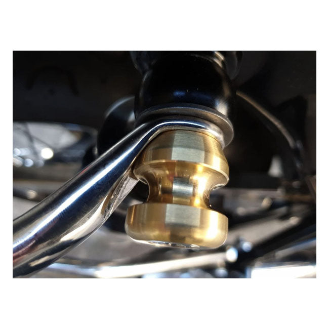 Motone, The Capstan! Bungee Hook Attachment. Brass Touring Luggage Motone