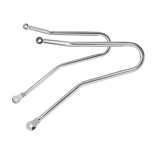Motone, Triumph Saddlebag Support. Polished Stainless Touring Luggage Motone