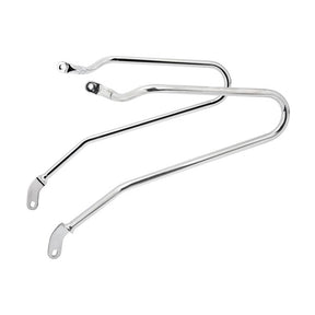 Motone, Triumph Saddlebag Support. Polished Stainless Touring Luggage Motone