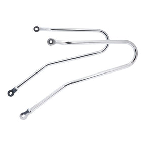 Motone, Triumph Saddlebag Support. Polished Stainless Touring Luggage Motone