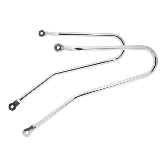 Motone, Triumph Saddlebag Support. Polished Stainless Touring Luggage Motone