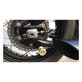 Motone, Vintage Hot Forged Chain Adjuster Kit. Brass Chain Adjusters Misc Motone