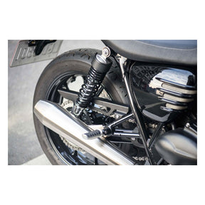 Motone, Tanto Chain Guard. Wrinkle Black Chain Guards Motone