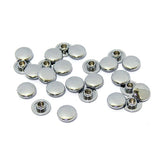 Push In Mushroom Allen Head Plugs M8. Chrome Bolt Covers Metric Sizes Mcs