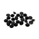 Push In Mushroom Allen Head Plugs 5/16". Black Bolt Covers Usa Sizes Mcs