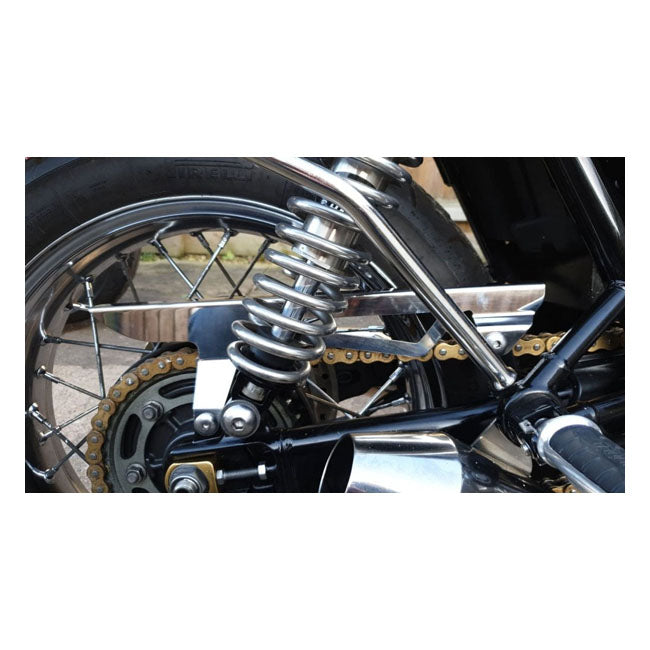 Motone, Tanto Chain Guard. Polished Chain Guards Motone