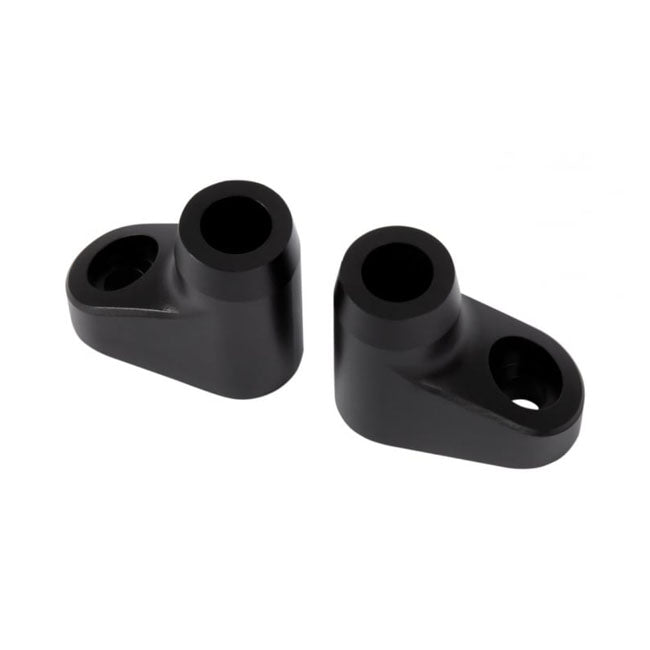 Motone, Turn Signal Brackets For Lc Triumph, 10mm. Black Turn Signals Mounts Motone