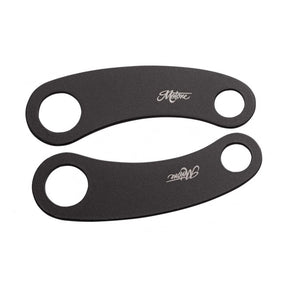 Motone, Turn Signal Brackets, Top Shock Mount. Black Turn Signals Mounts Motone