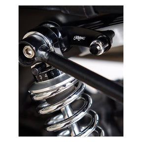 Motone, Turn Signal Brackets, Top Shock Mount. Black Turn Signals Mounts Motone