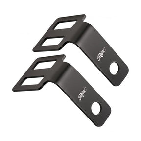 Motone Turn Signal Brackets, Under Seat Mount. Black Turn Signals Mounts Motone