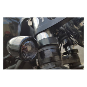 Motone, Wrap Around Turn Signal Brackets, 39mm Forks Turn Signals Mounts Motone
