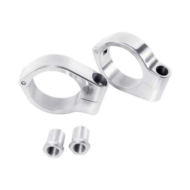 Motone, Wrap Around Turn Signal Brackets, 39mm Forks Turn Signals Mounts Motone