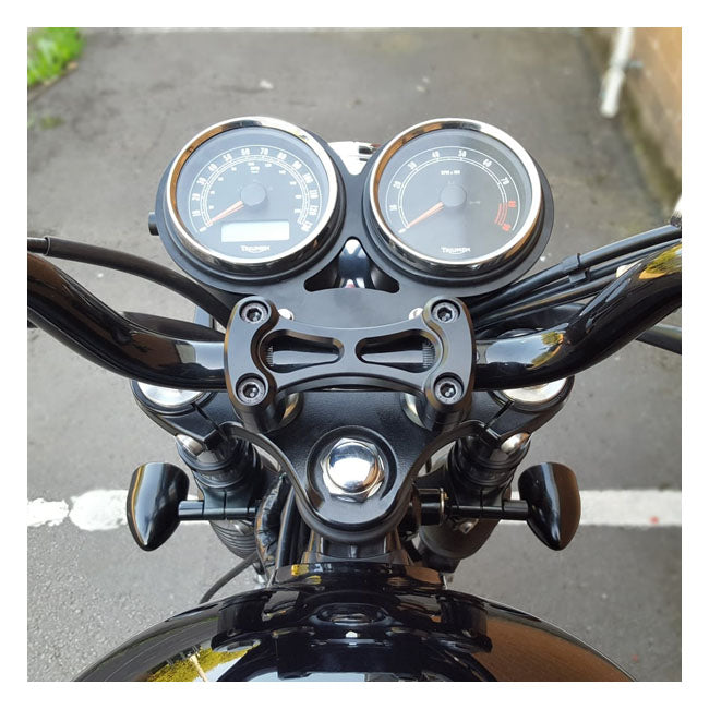 Motone, Wrap Around Turn Signal Brackets, 41mm Forks Turn Signals Mounts Motone