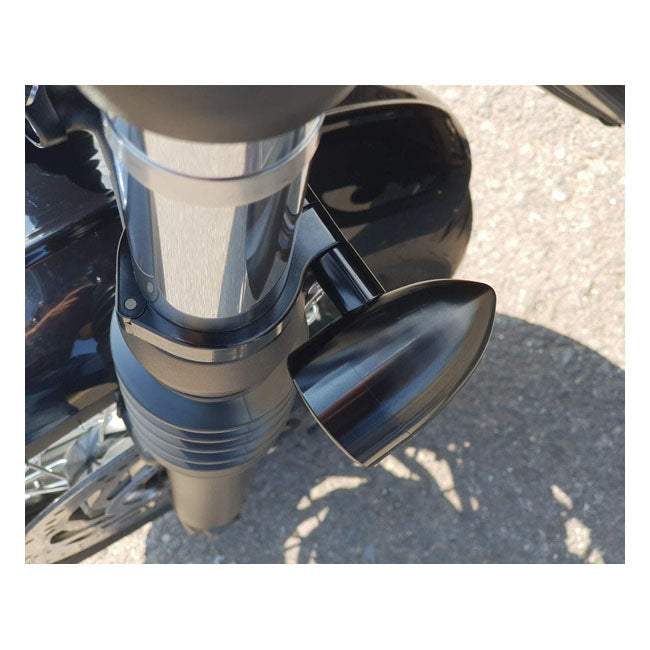 Motone, Wrap Around Turn Signal Brackets, 47mm Forks Turn Signals Mounts Motone