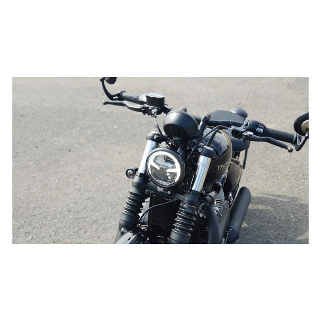 Motone, Wrap Around Turn Signal Brackets, 47mm Forks Turn Signals Mounts Motone