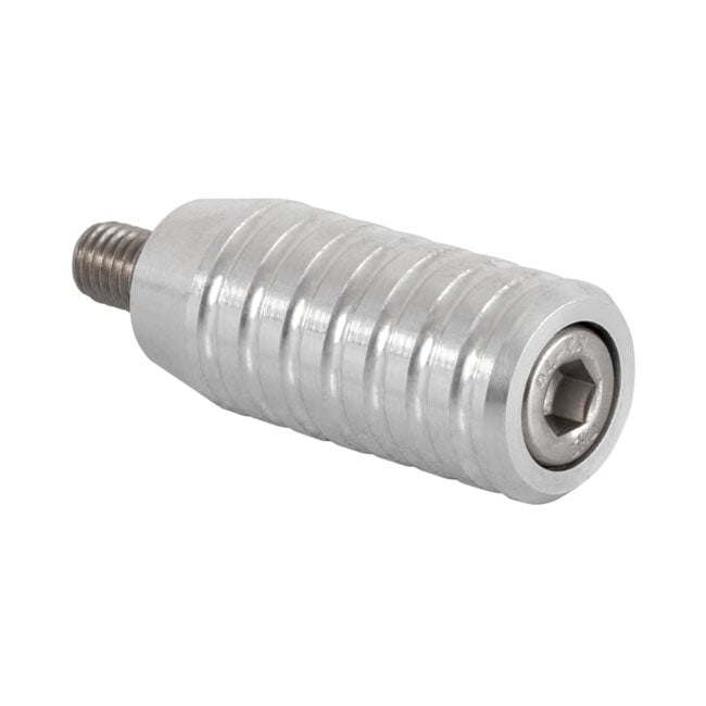 Motone, Shifter End Peg Ribbed. Clear Shifter Peg Motone