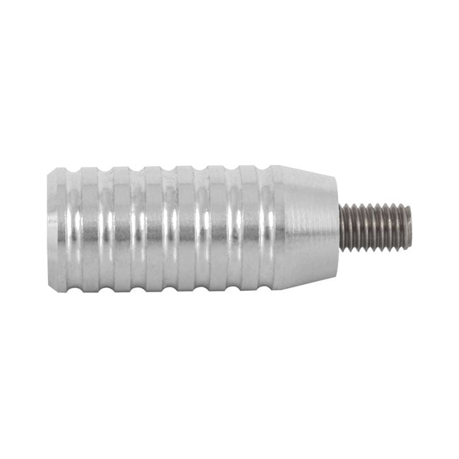 Motone, Shifter End Peg Ribbed. Clear Shifter Peg Motone