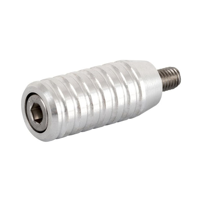 Motone, Shifter End Peg Ribbed. Clear Shifter Peg Motone