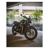 Motone Airblade Screen, Aluminum. Brushed Finish Fairing Motone