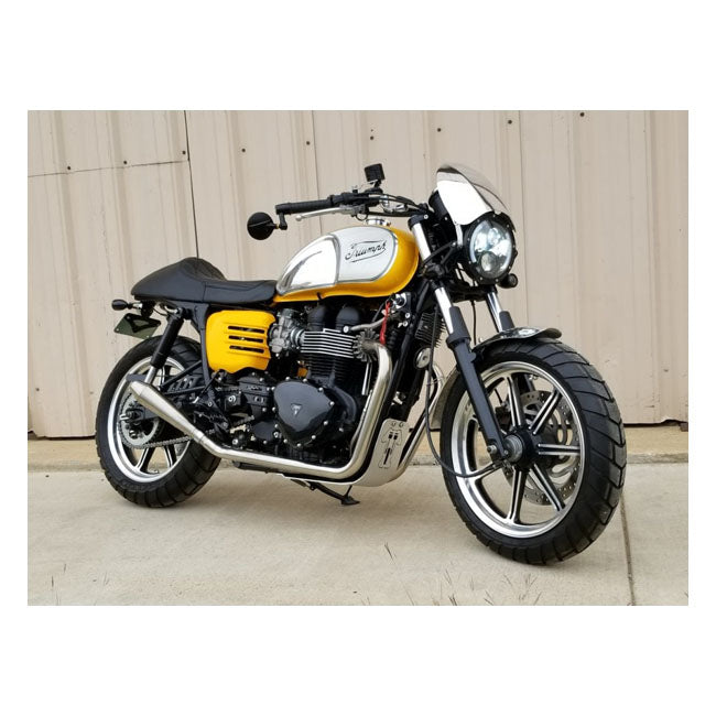 Motone Airblade Screen, Aluminum. Quicksilver Polished Fairing Motone