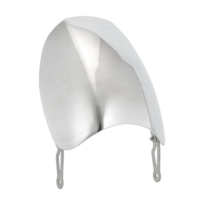 Motone Airblade Screen, Aluminum. Quicksilver Polished Fairing Motone