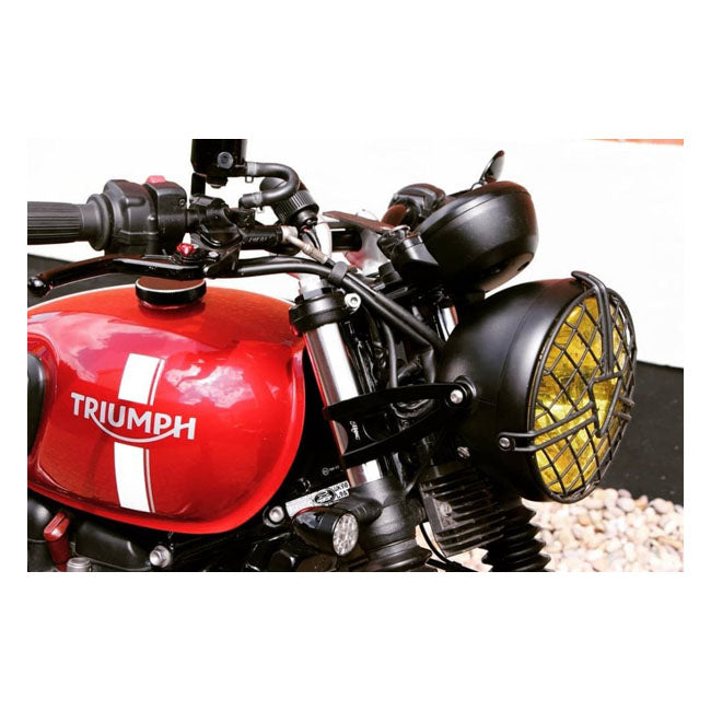 Motone, Street Twin Speedo Bracket. Black Speedo Mount Kits Motone