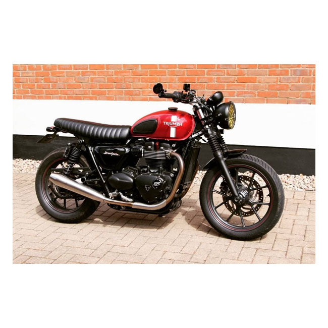 Motone, Street Twin Speedo Bracket. Black Speedo Mount Kits Motone